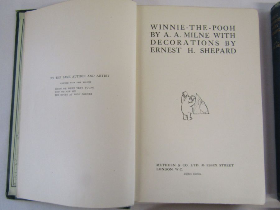 A.A Milne 'Winnie the Pooh' with decorations by Ernest H Sheperd - A.A Milne 'When we were very - Image 5 of 16