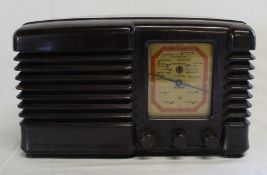 1930s Pilot Little Maestro bakelite radio with original cardboard box