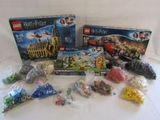 Harry Potter Lego - Hogwarts Great Hall 75954 - box opened but bags still sealed, Quidditch Match
