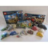 Harry Potter Lego - Hogwarts Great Hall 75954 - box opened but bags still sealed, Quidditch Match