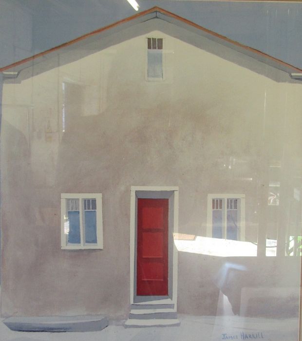 Collection of 7 mixed contemporary oils and prints and a wall art plaque - Image 7 of 8