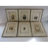 A set of 6 limited edition pictures from Cedric Charles Dickens,  all 15/500 - Oliver Twist, A