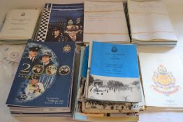 Collection of printed material relating to the Royal Hong Kong Police Force including the 150