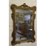 Gilt wall mirror 95cm x 61.5cm