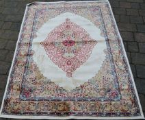 Full pile gold ground Kashmir carpet 170cm by 120cm