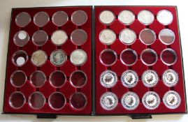 18 x .999 fine silver 1 ounce coins including 8 x Australian 1 Dollar - Koala and Kookaburra, 6 x