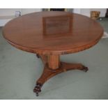 Victorian circular loo table with some modifications