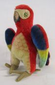 'Lora' Steiff parrot with button still attached