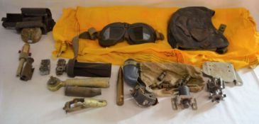 World War II finds - collections of items found around Louth during & after the war including a