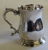 George II silver baluster tankard with S scroll handle, London 1754, maker Fuller White, 5.48ozt,