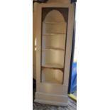 Tall painted wooden corner unit