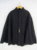 Vintage Police cape (cloak) and Universal whistle - advised cape is Worthing Police 1910-1930's