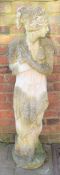 Stone effect garden statue of Venus after Canova