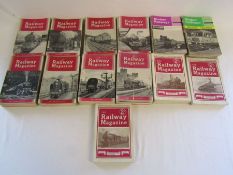 A large collection of Railway Magazine and Modern Railways, all having complete years apart from