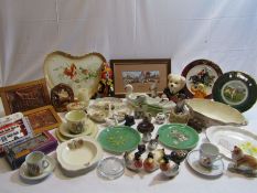 Collection of items to include Dinky Jubilee bus, Coronation ware, ornaments, pictures, plates etc