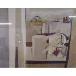 Ben Nicholson Large poster print approx. 85.5cm x 65cm (includes frame)