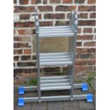 Powerfix Profi folding aluminum ladder