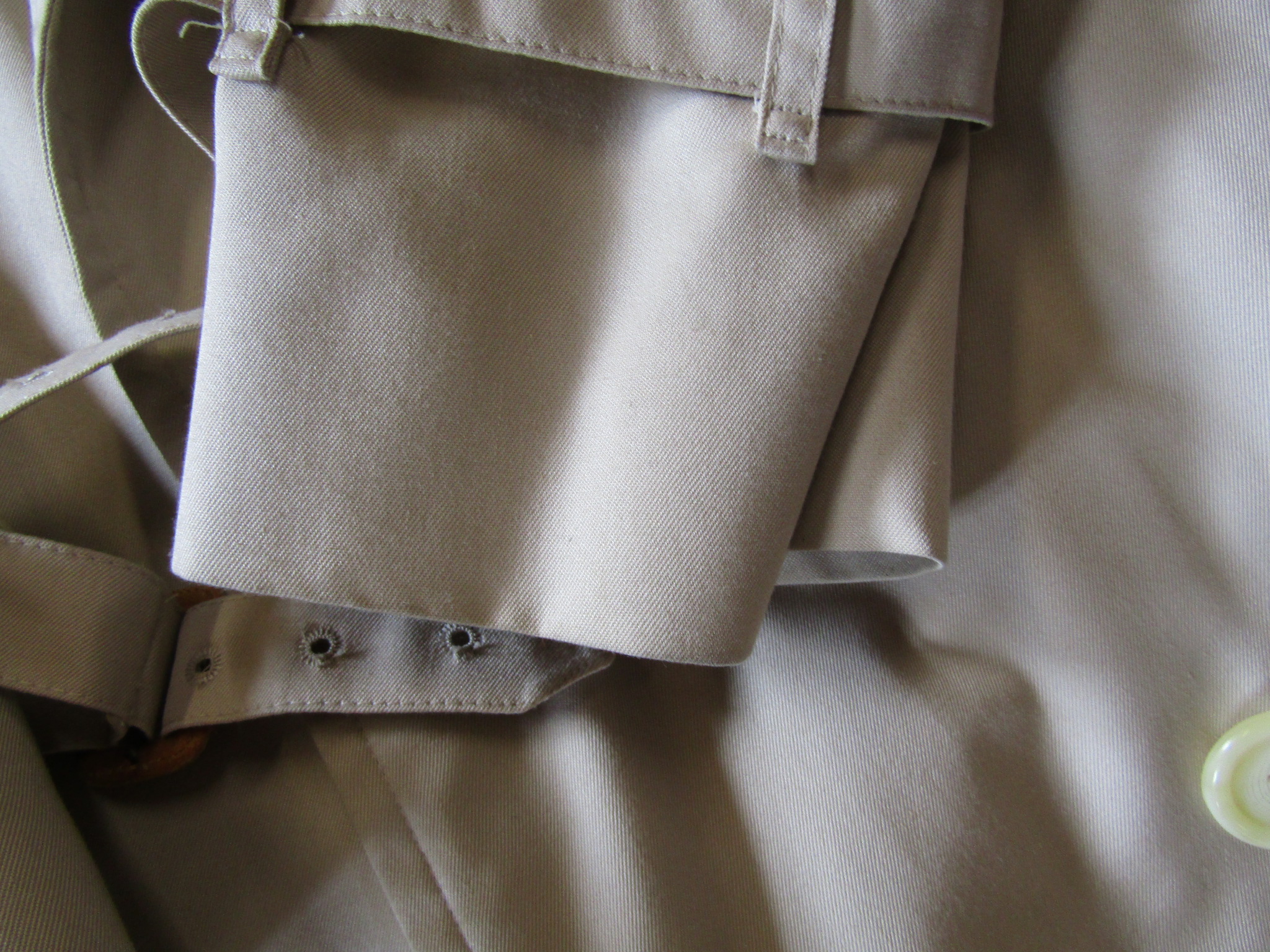 Vintage Burberry rain coat / mac / trench coat with detachable lining - size 52 reg - - Image 16 of 20