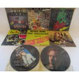 Collection of Sex Pistols 12" vinyl records 2 picture records to include 'Interview', The Great Rock