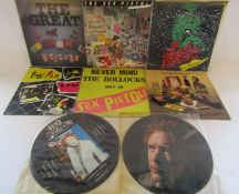 Collection of Sex Pistols 12" vinyl records 2 picture records to include 'Interview', The Great Rock