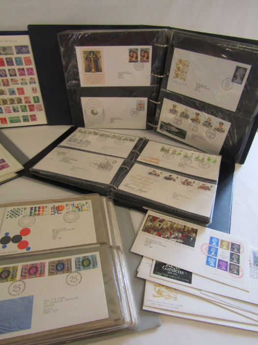 Collection of first day covers and part filled stamp collectors albums - Image 5 of 7