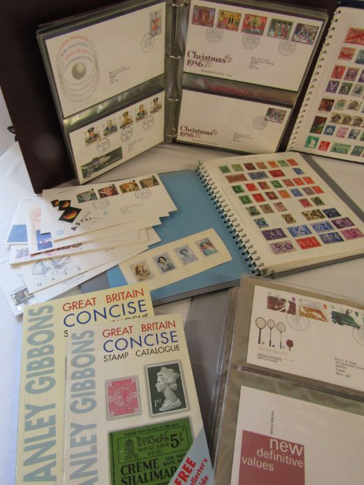 Collection of first day covers and part filled stamp collectors albums - Image 3 of 7