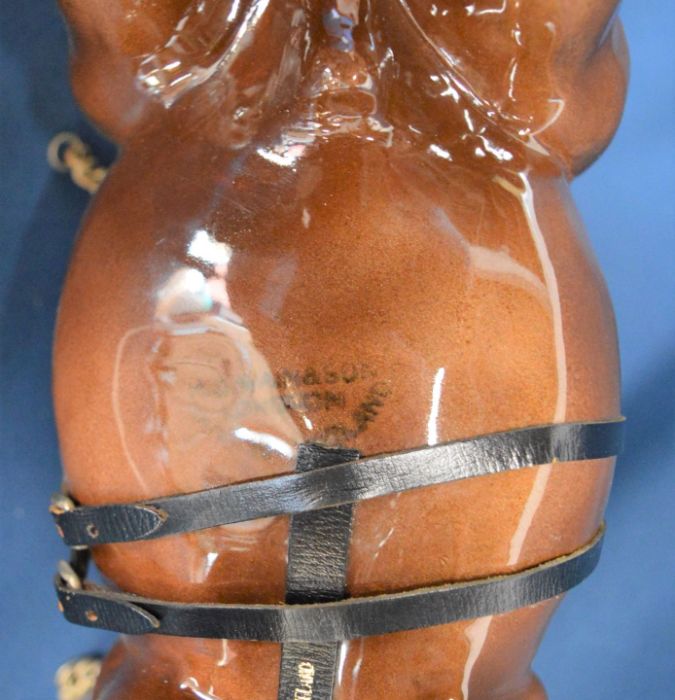 Large Wain & Son ceramic working horse L 33cm Ht 28cm - Image 3 of 3