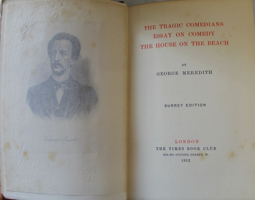 24 volumes by George Meredith, Surrey Edition, The Times Book Club, London 1912 - Image 2 of 2