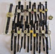 A large collection of watches all untested to include citron, limit etc
