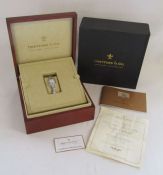 Dreyfuss & Co ladies wristwatch hand made Switzerland with certificate & box