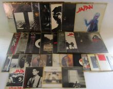Collection of 12" and 7" vinyl records mostly JAPAN but some others