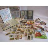 Collection of Brooke bond tea cards and stamp books, majority of stamps appearing untouched, also