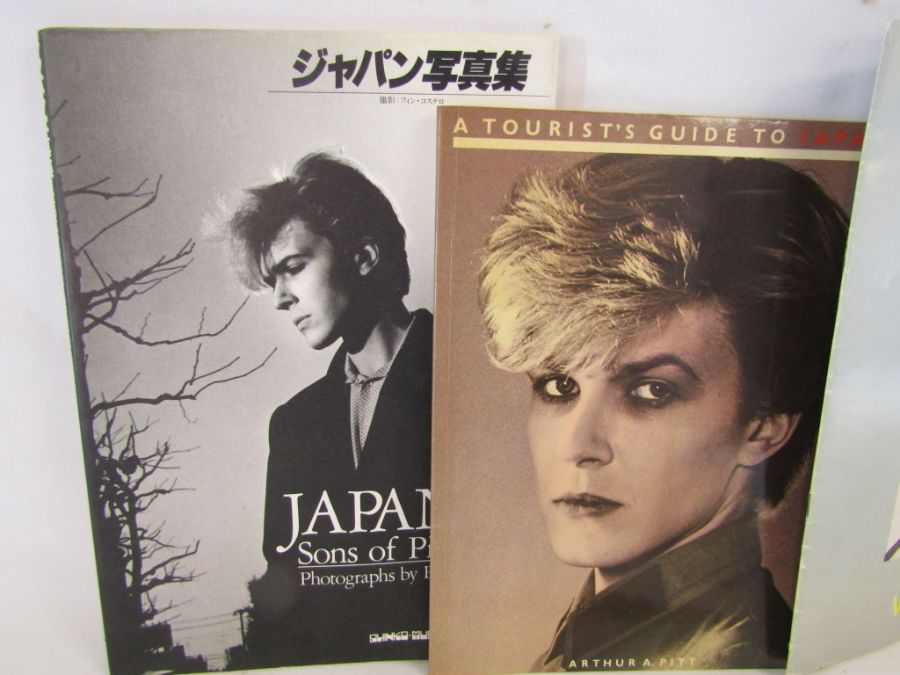 Collection of Japan items to include David Sylvian 'Mont Blanc 1984' limited edition poster and - Image 4 of 5