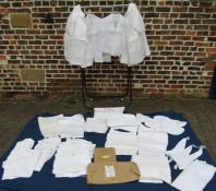 Lieutenant-Commander Peebles of HMS Osprey - Whites Naval uniform pieces, to include waistcoat,