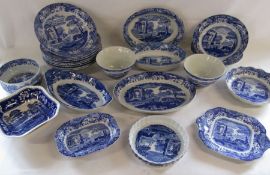 Collection of Spode Italian mainly comprising of bowls to include pasta bowls