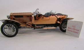 Franklin Mint 1921 Rolls Royce Silver Ghost copper body