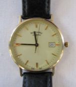 Rotary 9ct gold gentleman's wrist watch