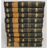 9 vols of  The Great World War 1920 with leather spine