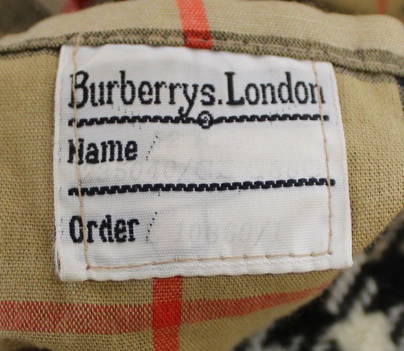 Vintage Burberry rain coat / mac / trench coat with detachable lining - size 52 reg - - Image 5 of 20