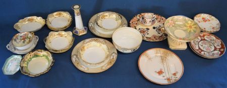 Various ceramics including Noritake