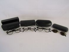 Collection of glasses - Ted Baker Maltby 8072 - Anglo American Optical MOD 400 - Hackett London