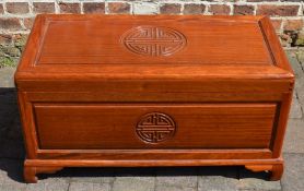 Camphorwood chest L 94cm D 45cm Ht 49cm