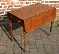 Victorian Pembroke drop leaf table in mahogany