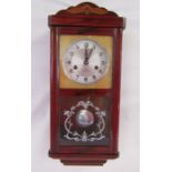 Retro style Chinese 555 wall hanging clock with key