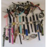 Mixed selection of watches and straps
