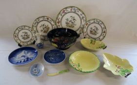 Selection of ceramics to include Crown Devon - Moorcroft - Royal Copenhagen - Spode etc