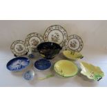 Selection of ceramics to include Crown Devon - Moorcroft - Royal Copenhagen - Spode etc