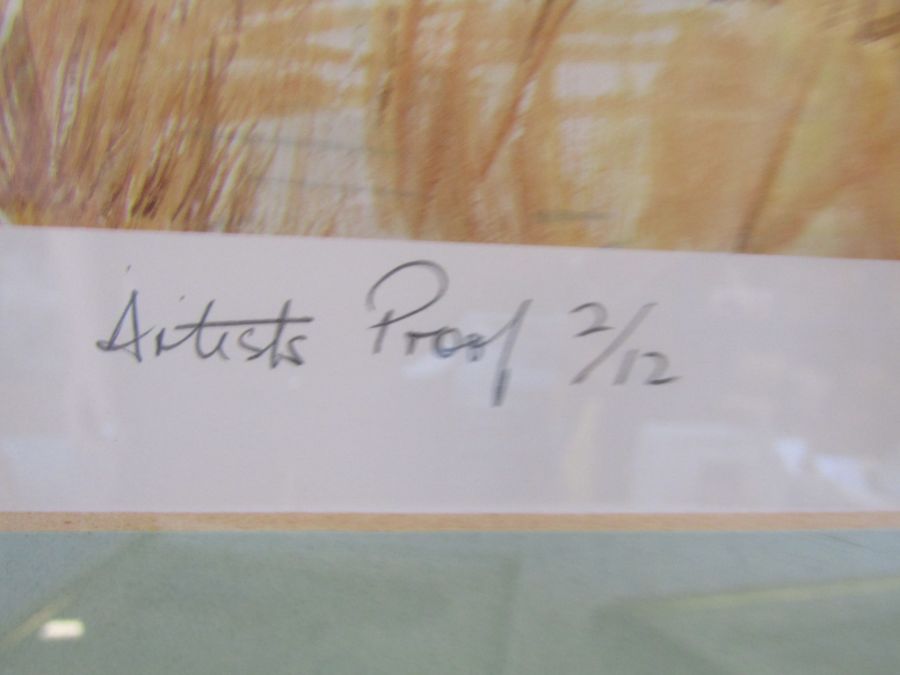 A collection of pictures and prints to include 'Cley Mill Norfolk' and 'Wrawby Post Mill' - 'Louth - Image 5 of 14