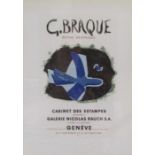 'Ouvre Graphique' lithographic print approx.55cm x 45cm