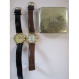 Rotary Windsor wristwatch GS02324/03 - a Rotary wrist watch Modele Depose (broken strap) and a